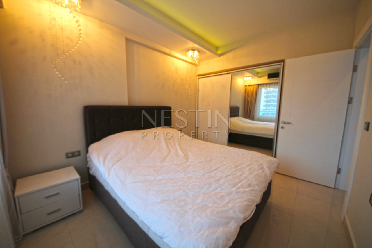 Просторная квартира 1+1 в хорошем комплексе района Махмутлар фото 23