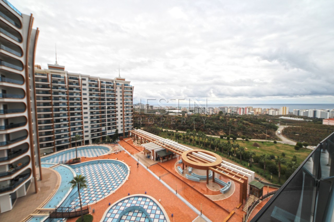 Просторная квартира 1+1 в хорошем комплексе района Махмутлар фото 25