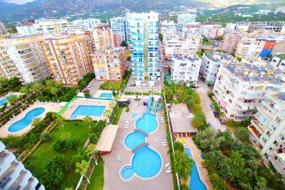 Уютная квартира 2+1 в комплексе на первой линии, в районе Махмутлар фото 3