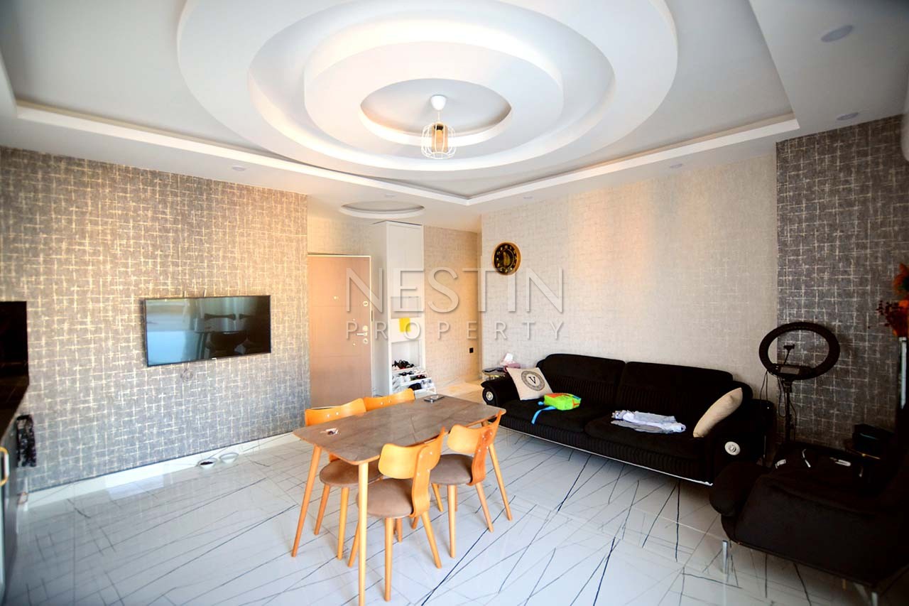 Уютная квартира 2+1 в комплексе на первой линии, в районе Махмутлар фото 21