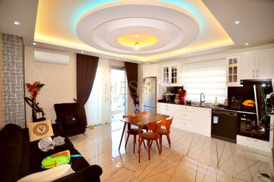 Уютная квартира 2+1 в комплексе на первой линии, в районе Махмутлар фото 22