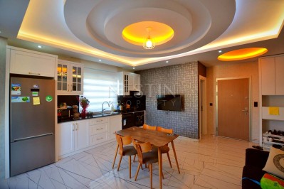 Уютная квартира 2+1 в комплексе на первой линии, в районе Махмутлар фото 23