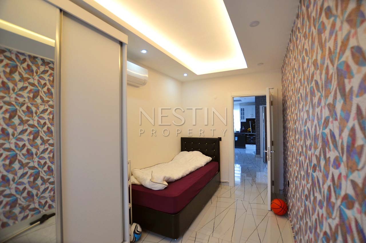 Уютная квартира 2+1 в комплексе на первой линии, в районе Махмутлар фото 25