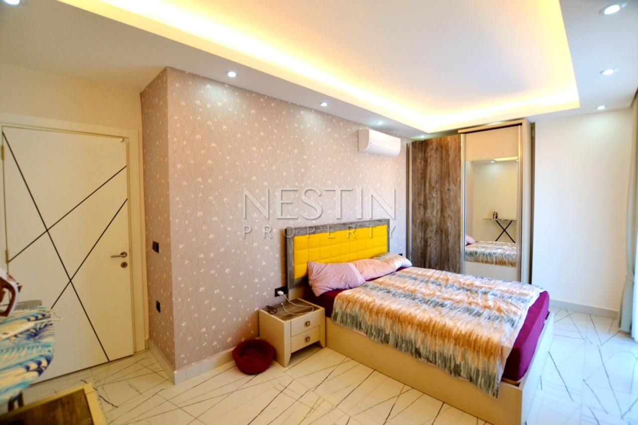 Уютная квартира 2+1 в комплексе на первой линии, в районе Махмутлар фото 28