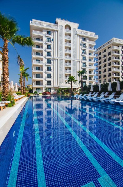 Шикарная квартира 2+1 в элитном комплексе города Аланья фото 3