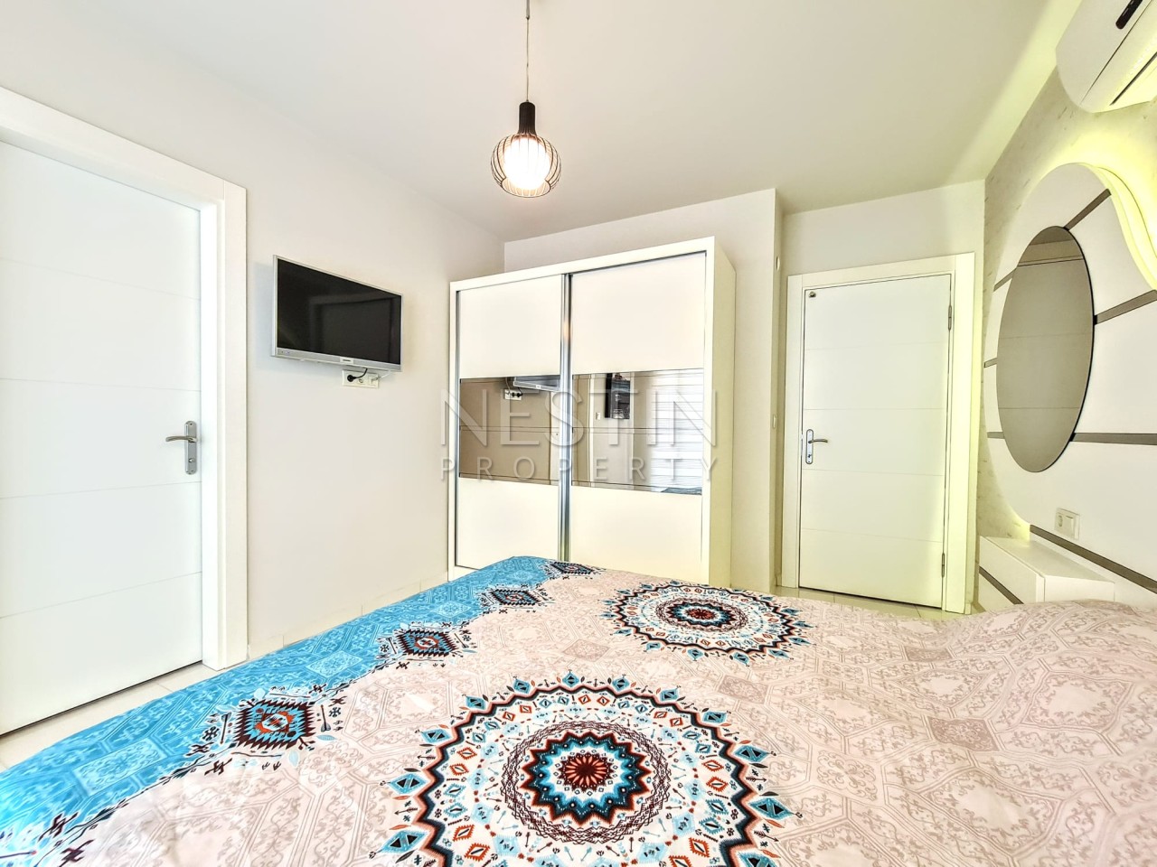 Меблированные апартаменты 2+1 в благоустроенном комплексе в районе Махмутлар фото 18