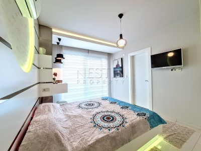 Меблированные апартаменты 2+1 в благоустроенном комплексе в районе Махмутлар фото 19