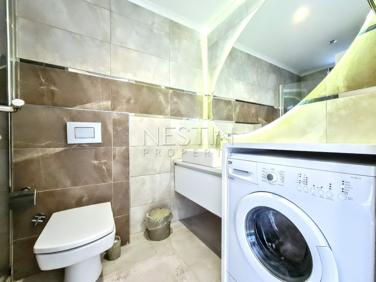 Меблированные апартаменты 2+1 в благоустроенном комплексе в районе Махмутлар фото 26