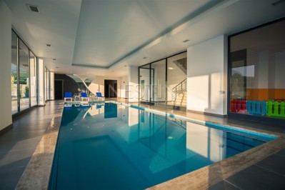 Квартира пентхаус 2+1 с красивым видом на горы в районе Махмутлар фото 3