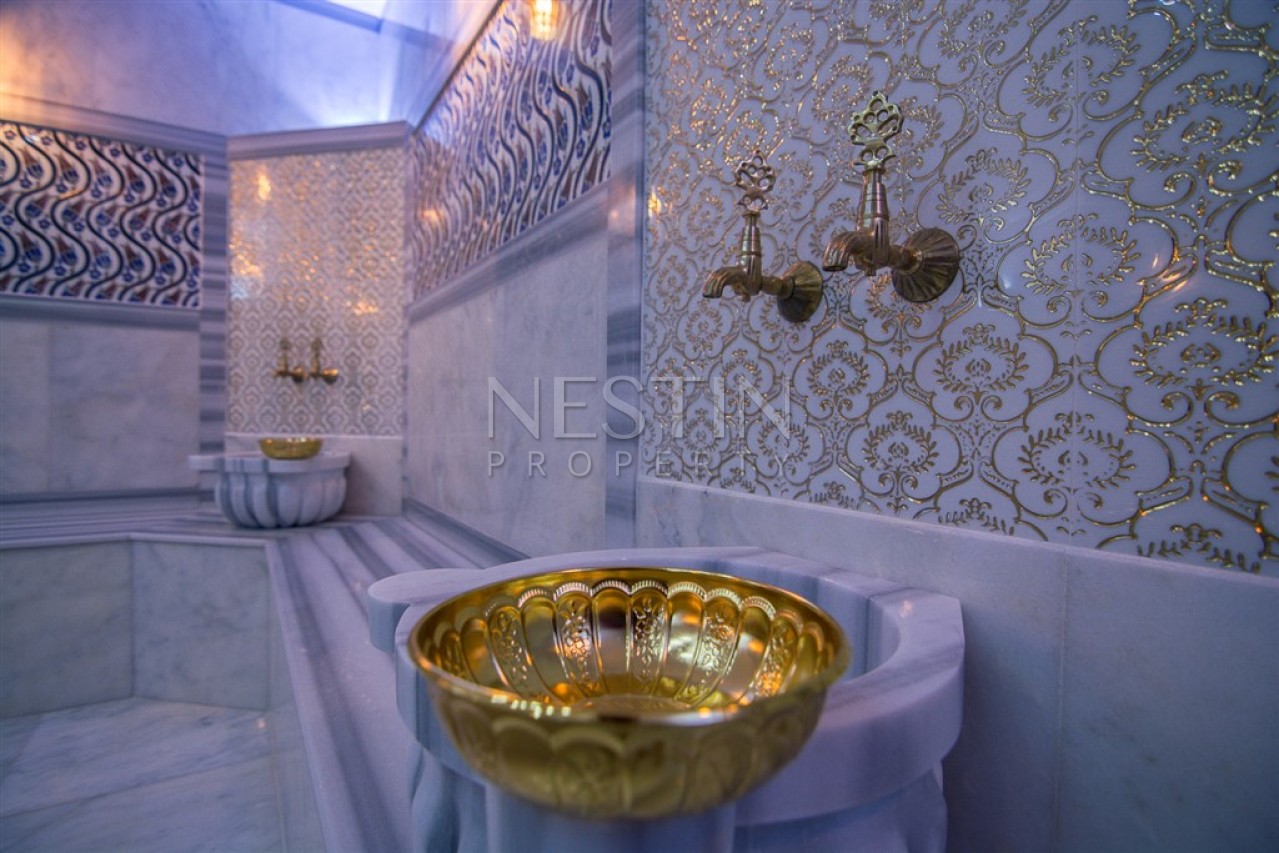 Квартира пентхаус 2+1 с красивым видом на горы в районе Махмутлар фото 7