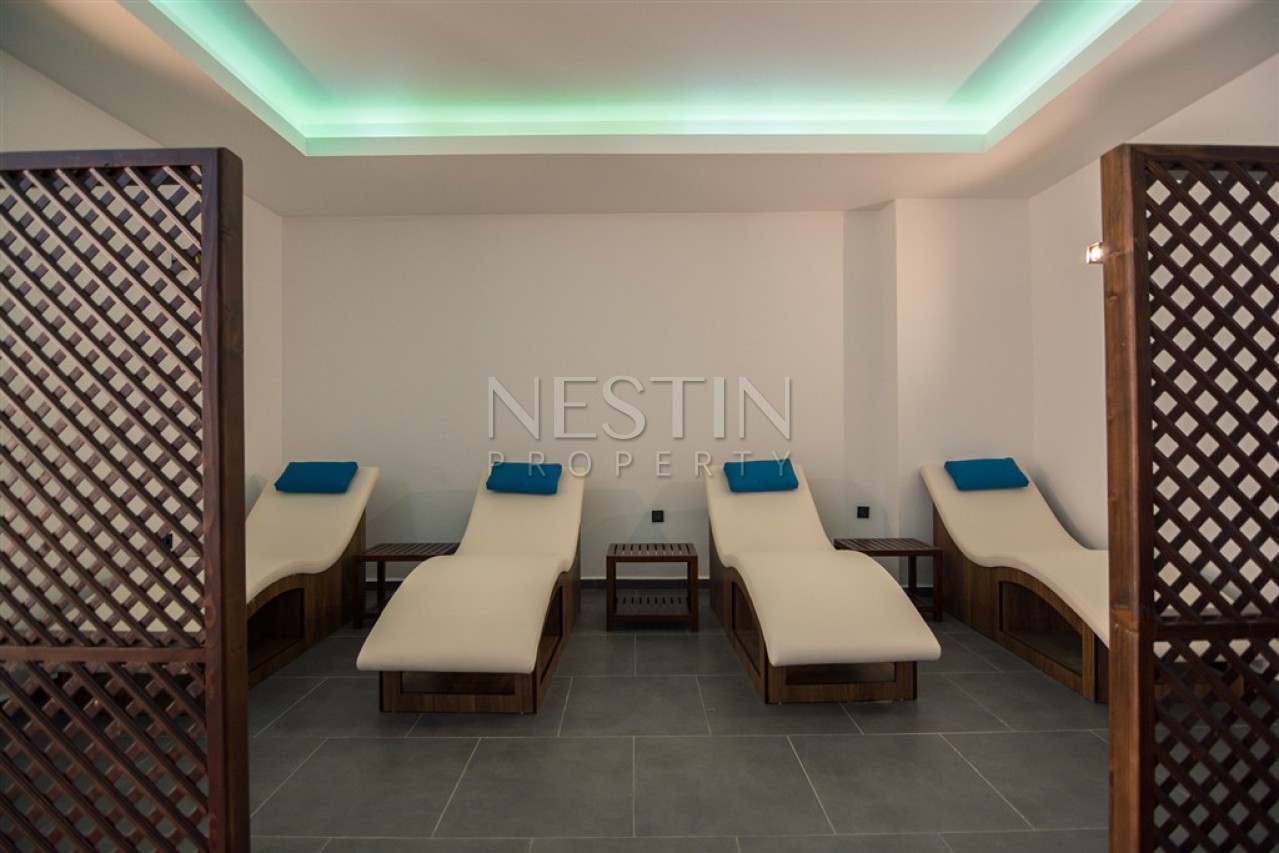 Квартира пентхаус 2+1 с красивым видом на горы в районе Махмутлар фото 11