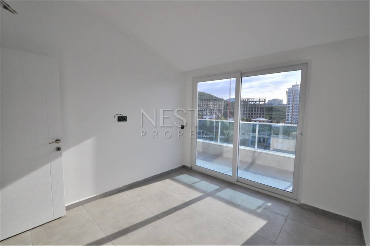 Квартира пентхаус 2+1 с красивым видом на горы в районе Махмутлар фото 31