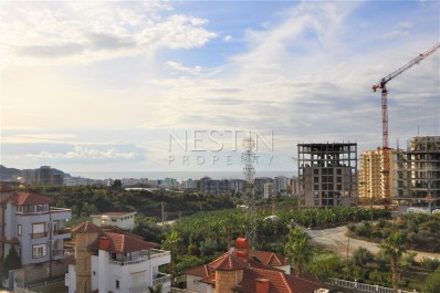 Квартира пентхаус 2+1 с красивым видом на горы в районе Махмутлар фото 36