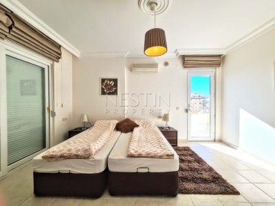 Квартира пентхаус 4+1 в районе Махмутлар с видом на море и горы фото 18