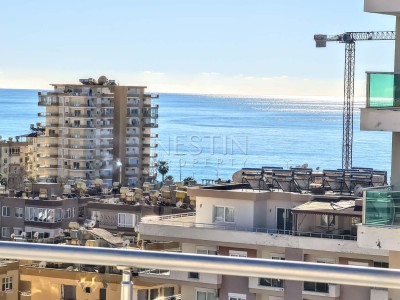 Квартира пентхаус 4+1 в районе Махмутлар с видом на море и горы фото 26