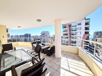 Квартира пентхаус 4+1 в районе Махмутлар с видом на море и горы фото 28