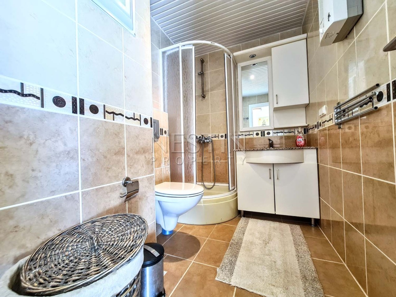 Квартира пентхаус 4+1 в районе Махмутлар с видом на море и горы фото 30