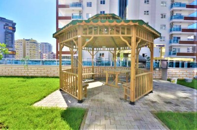 Большая квартира 2+1 в благоустроенном комплексе в районе Махмутлар фото 4