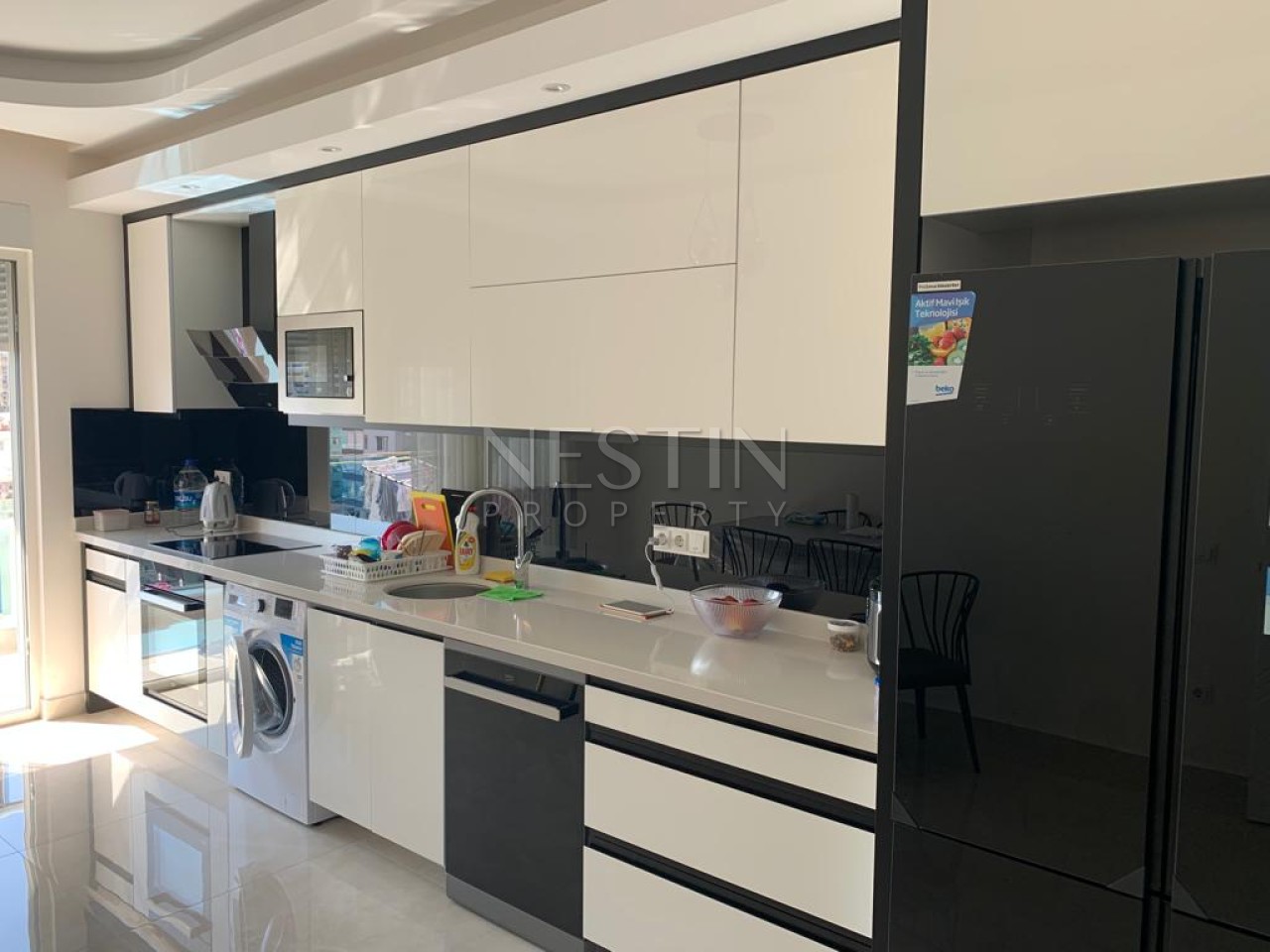 Квартира 3+1 с отдельной кухней в хорошем комплексе района Махмутлар фото 16