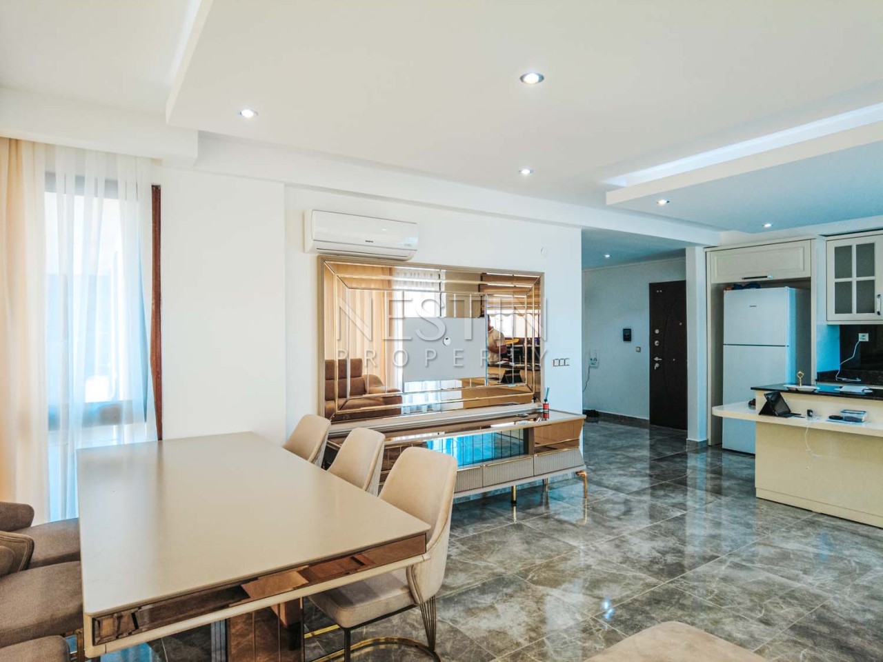 Люкс пентхаус 3+1 в районе Каргыджак в 200 м от моря фото 8