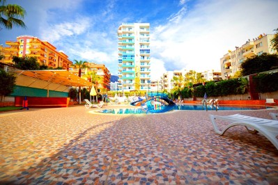 Просторная квартира 2+1 в комплексе района Махмутлар в 50 м от моря фото 3