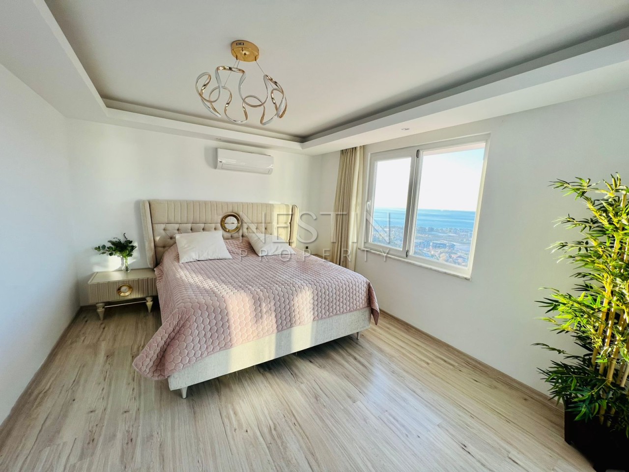 Шикарная квартира пентхаус 3+1 в районе Каргыджак с видом на море и горы фото 27