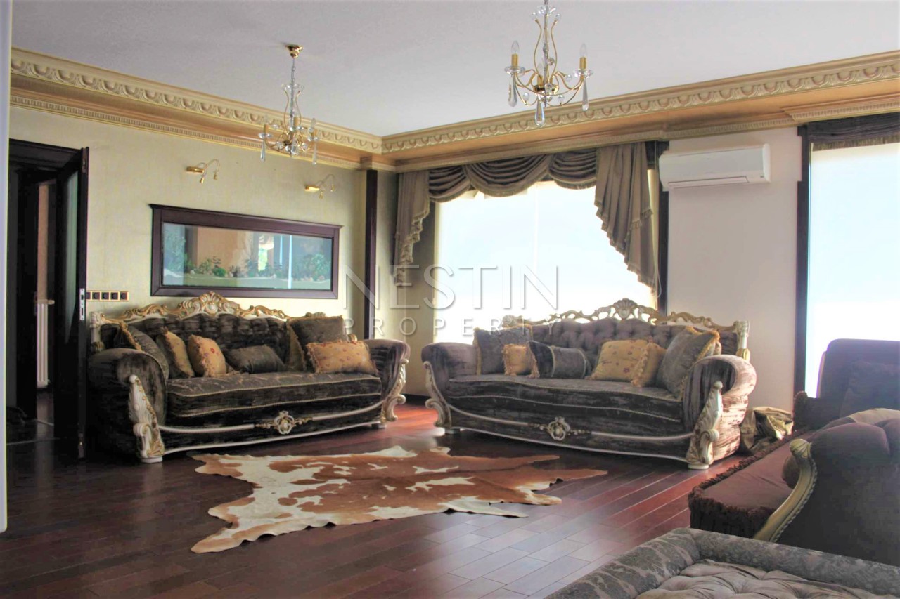 Пентхаус 4+1 в центре города Аланья с шикарным видом на море и горы фото 6