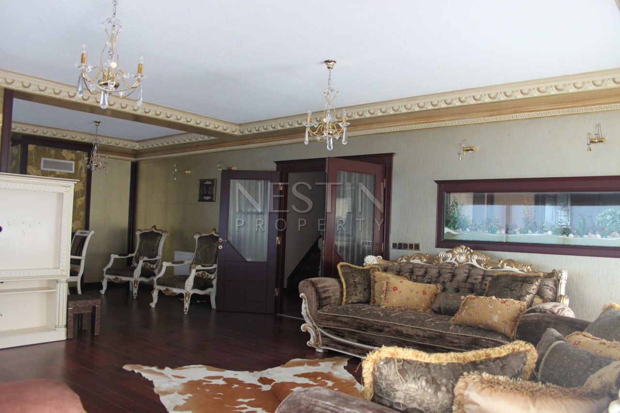 Пентхаус 4+1 в центре города Аланья с шикарным видом на море и горы фото 7