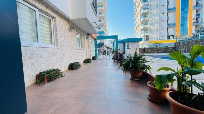 Квартира 2+1 в комплексе района Тосмур, в 550 м от Средиземного моря фото 3