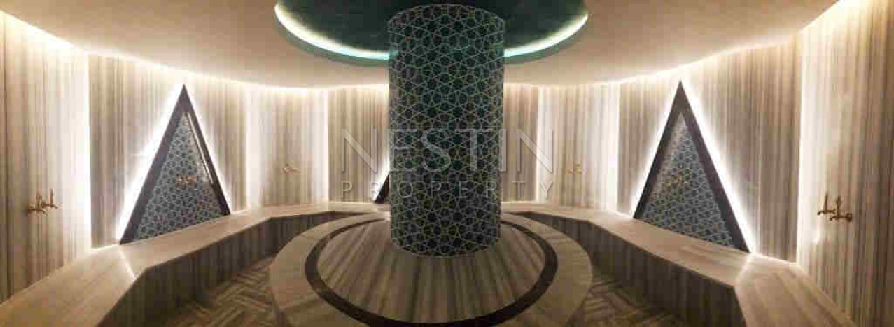 Квартира 2+1 в комплексе района Тосмур, в 550 м от Средиземного моря фото 17