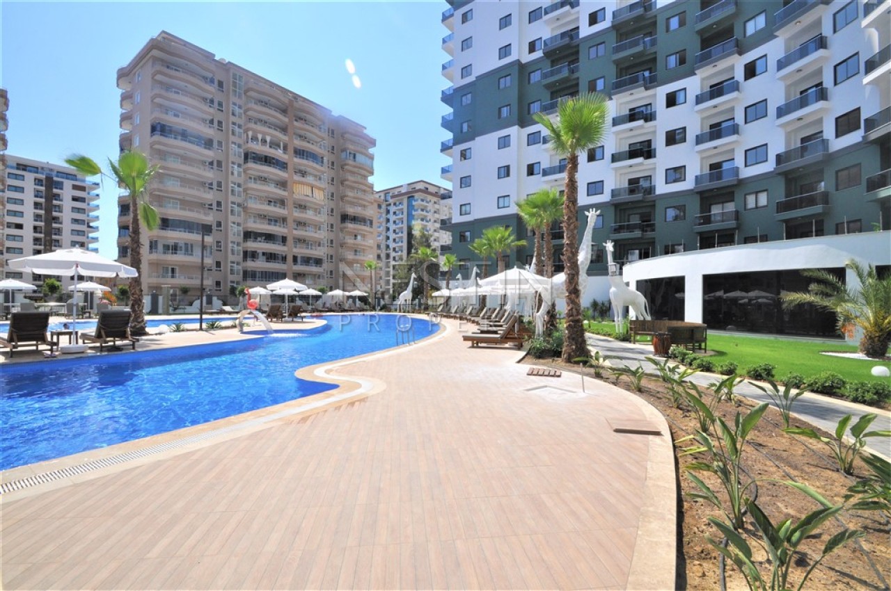 Квартира 1+1 в комплексе отельного типа в районе Махмутлар фото 10