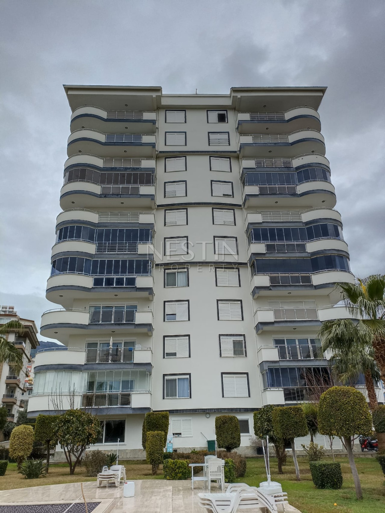 Квартира пентхаус 4+1 в районе Джикджилли с красивым видом на море и горы фото 2