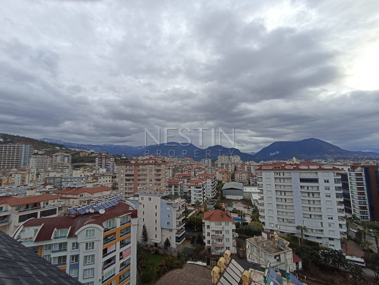 Квартира пентхаус 4+1 в районе Джикджилли с красивым видом на море и горы фото 19