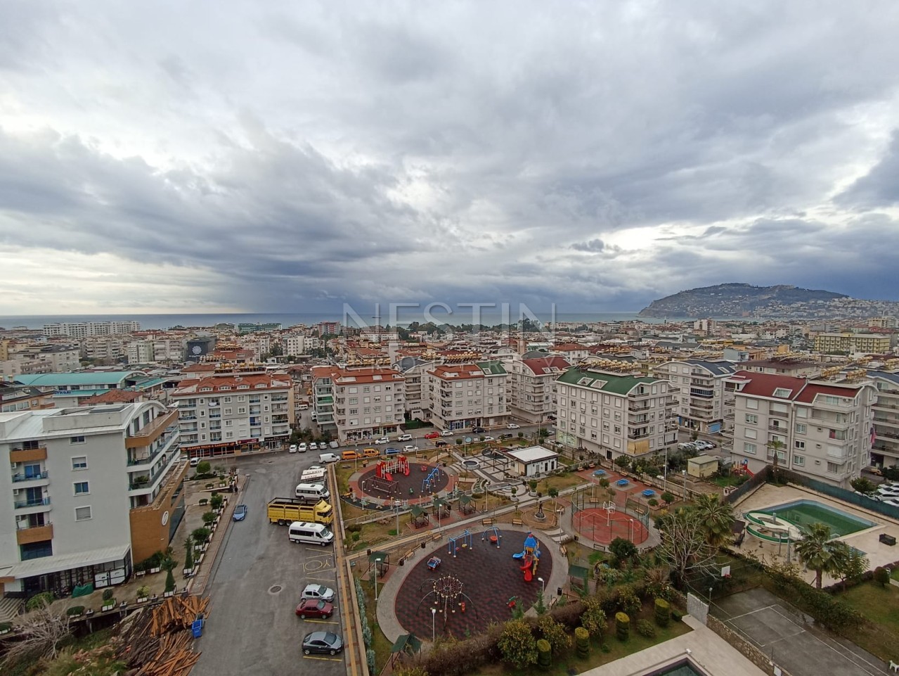 Квартира пентхаус 4+1 в районе Джикджилли с красивым видом на море и горы фото 21