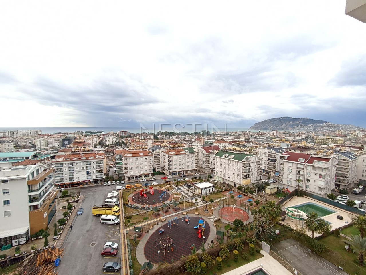 Квартира пентхаус 4+1 в районе Джикджилли с красивым видом на море и горы фото 22