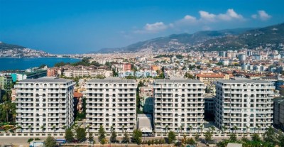 Квартира 1+1 в шикарном комплексе города Аланья фото 3