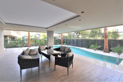 Квартира 1+1 в комплексе в центре города Аланья в 200 м от моря фото 10