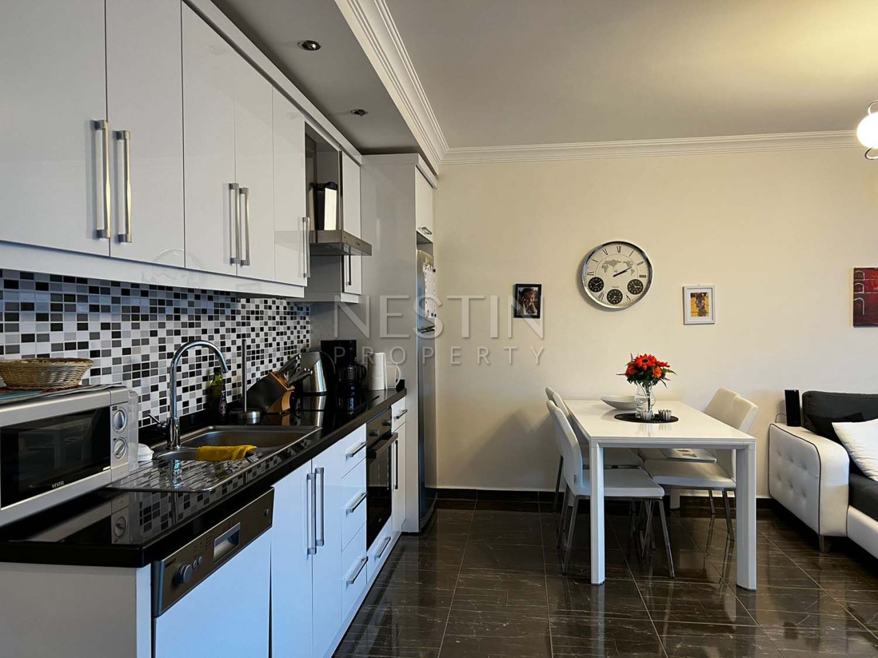 Уютная и просторная квартира в хорошем комплексе района Оба фото 8