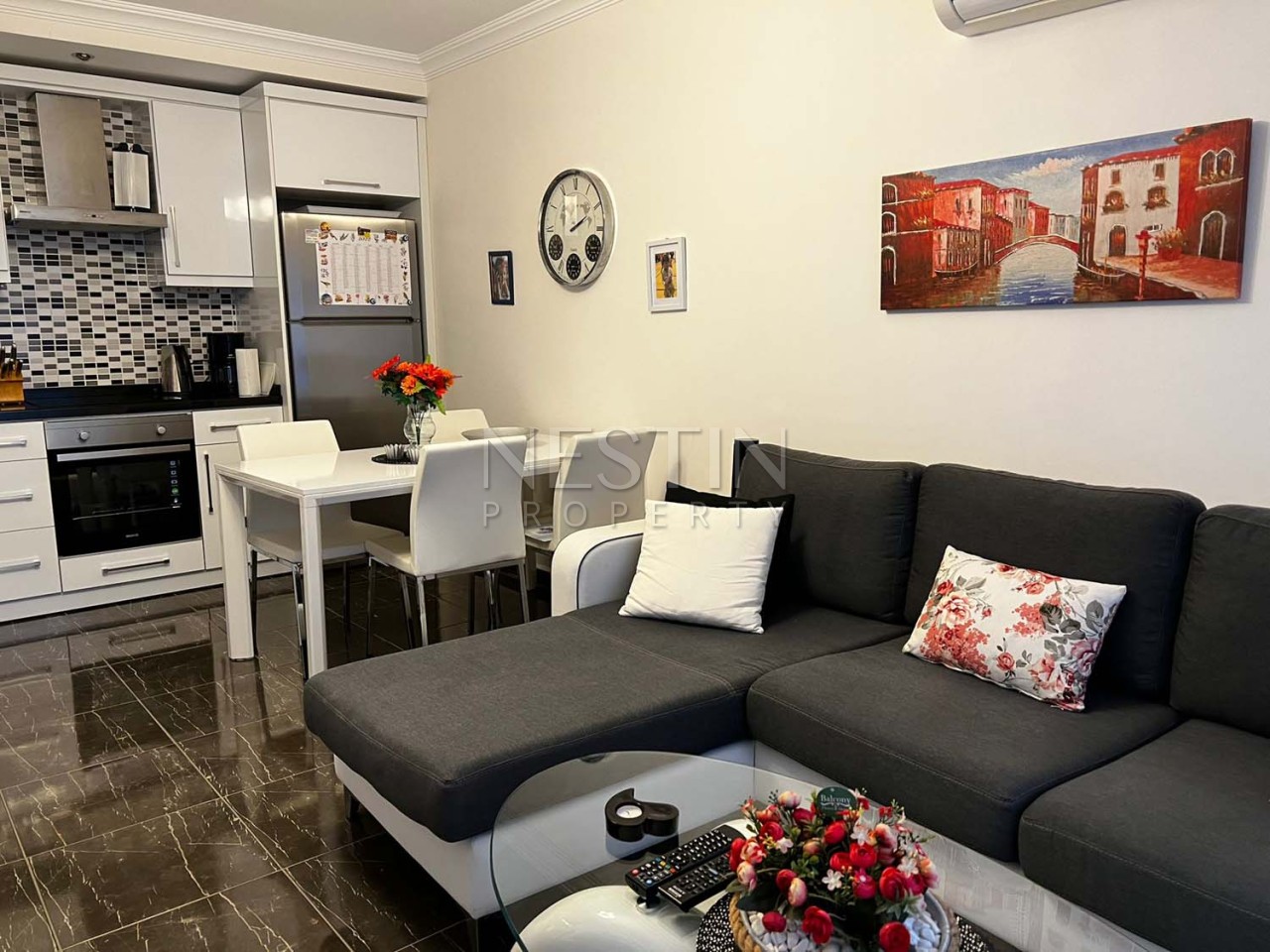 Уютная и просторная квартира в хорошем комплексе района Оба фото 10