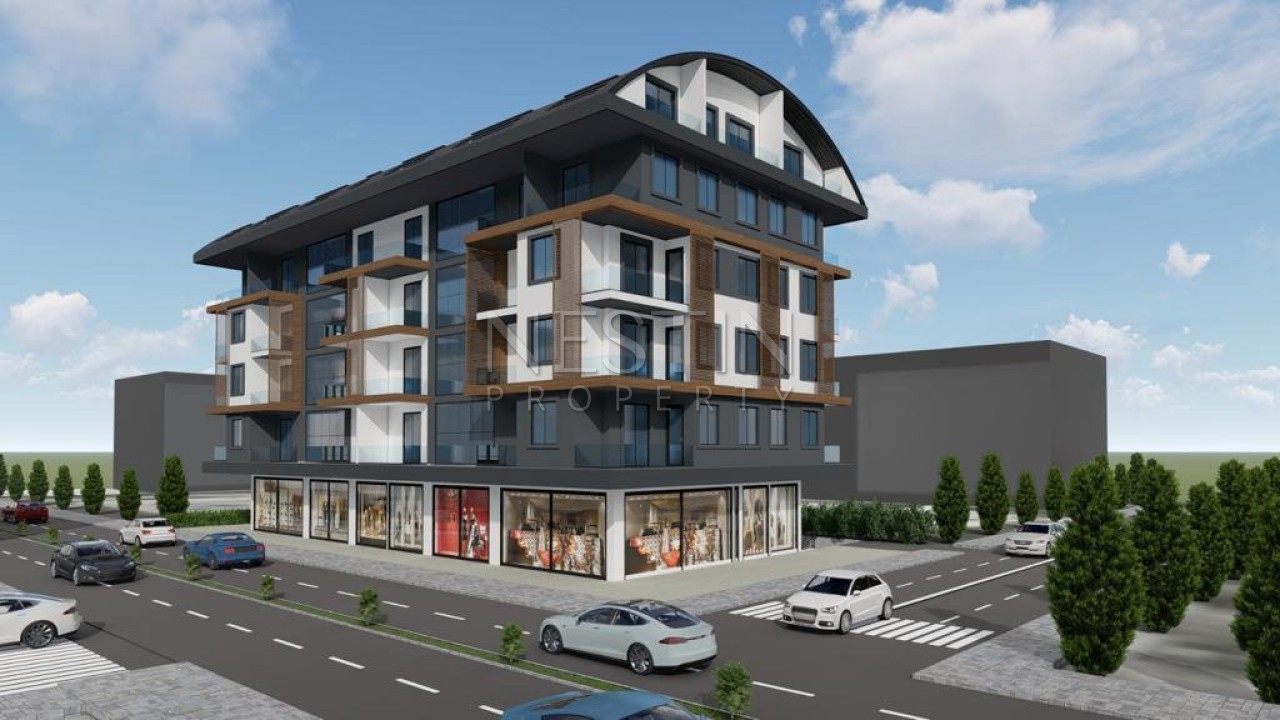 Квартира 1+1 в новом доме в центре города Аланья фото 4