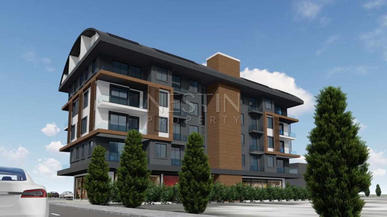 Квартира 1+1 в новом доме в центре города Аланья фото 5