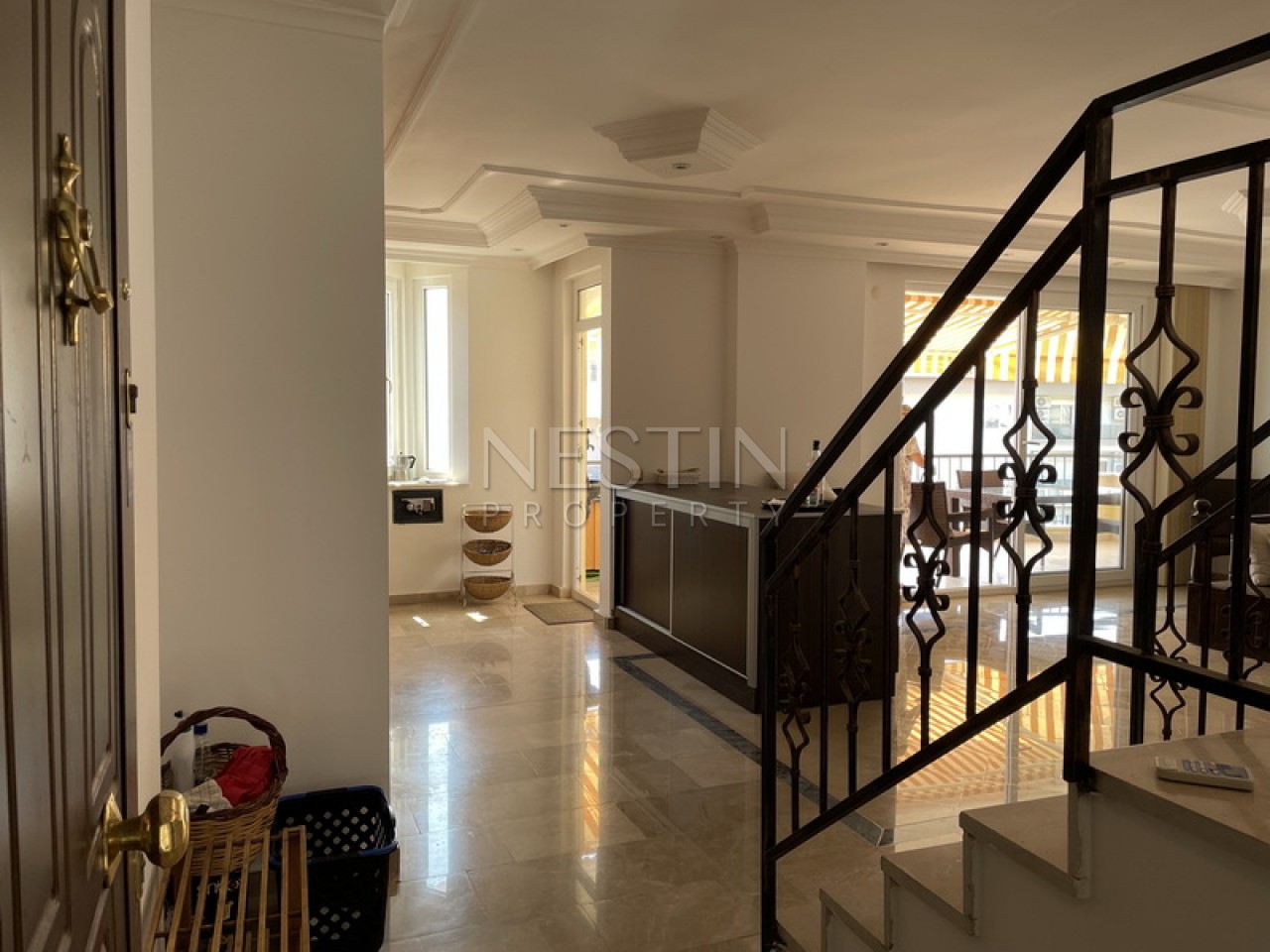 Пентхаус 4+1 в районе Кестель с красивым видом фото 7