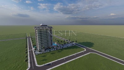 Две квартиры 1+1 в районе Махмутлар в 600 м от Средиземного моря фото 9