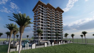 Две квартиры 1+1 в районе Махмутлар в 600 м от Средиземного моря фото 11