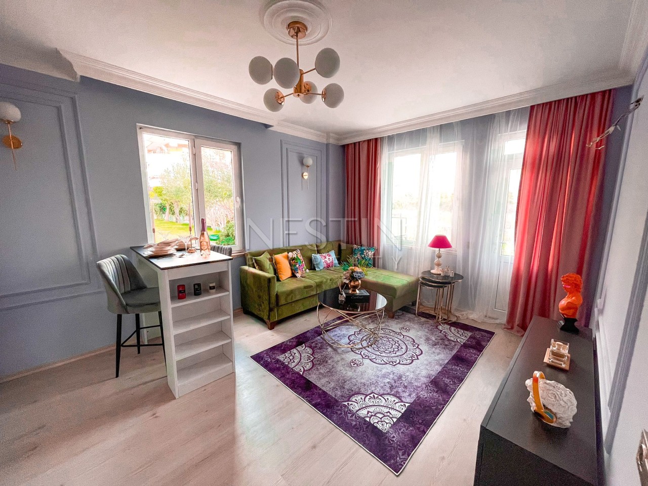 Приятная квартира 1+1 в районе Оба, в 400 м от Средиземного моря фото 3