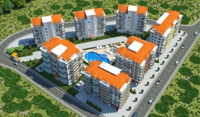 Квартиры планировкой 1+1 в новом комплексе района Авсаллар фото 2