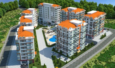 Квартиры планировкой 1+1 в новом комплексе района Авсаллар фото 3