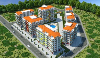 Квартиры планировкой 1+1 в новом комплексе района Авсаллар фото 6