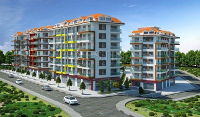 Квартиры планировкой 1+1 в новом комплексе района Авсаллар фото 7