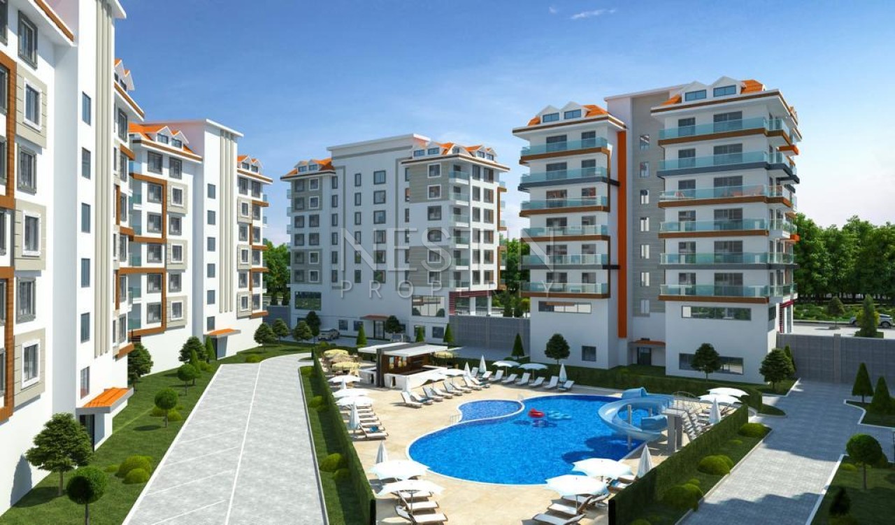 Квартиры планировкой 1+1 в новом комплексе района Авсаллар фото 9